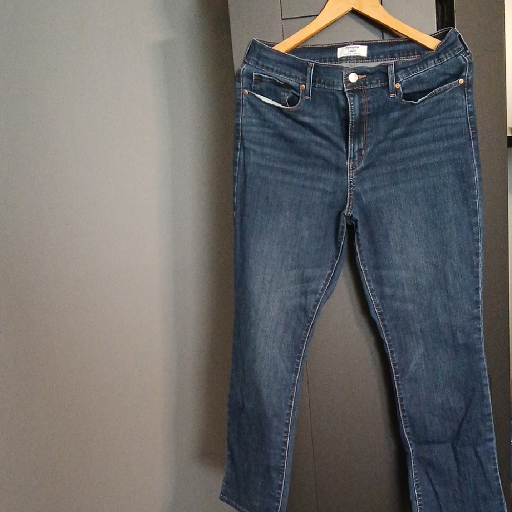 Denizen from Levi's Blue Straight Leg Jeans